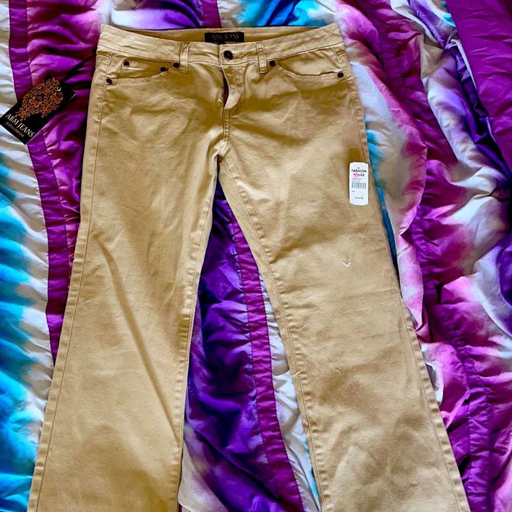 ABM Jeans (Khaki) -Brand New